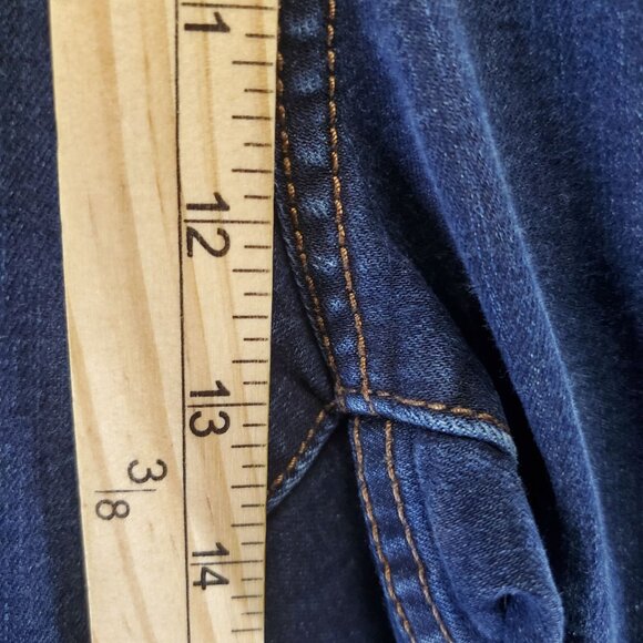 Lane Bryant Jeans Womens 24 Short Plus Blue Straight Tighter Tummy Technology - Picture 7 of 11